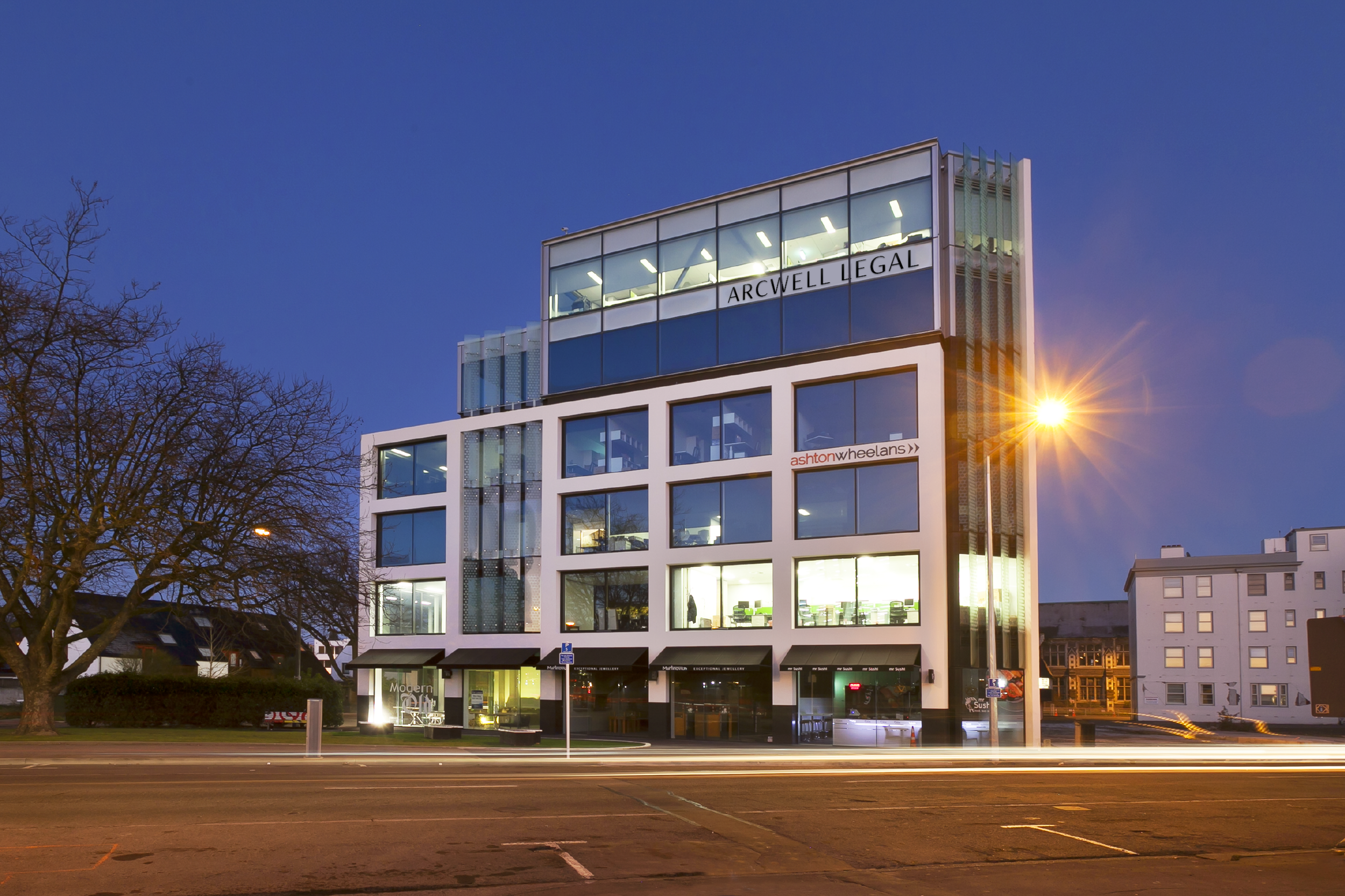 Arcwell Legal offices, 83 Victoria Street, Christchurch